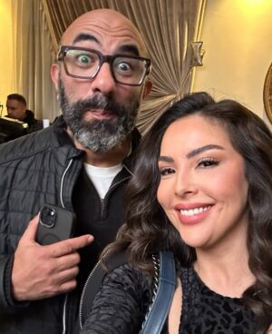 Nina Maghrabi Instagram - زيارة سريعة لحبايبي #ايمي_سمير_غانم و #حسن_الرداد في مسلسل #عقبال_عندكوا ❤️ شخصية #سالي_عبد_المقصود @hassanelraddad @amysamirghanem