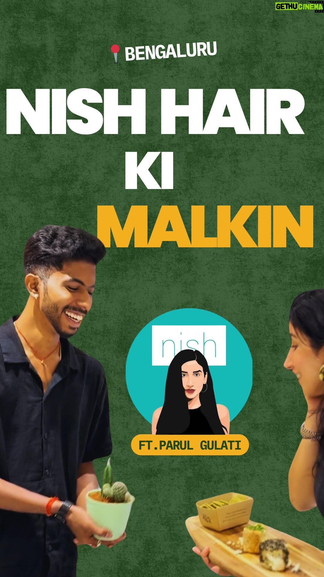 Nish Hair - 2K Likes - We just had an amazing opportunity to work with the warmest, cactus-loving human @gulati06 for @nishhair !!
As exciting as this sounds, MALKIN is here in Namma Bengaluru with her brand new studio All you guys out there, do visit this amazing place at Lavelle Road and experience the NISH HAIR MAGIC!! ✨ 

Special thanks to the team @zainab__farheenn 
Vc: @penciltrace_ 
Editing : @r.d.k_photography