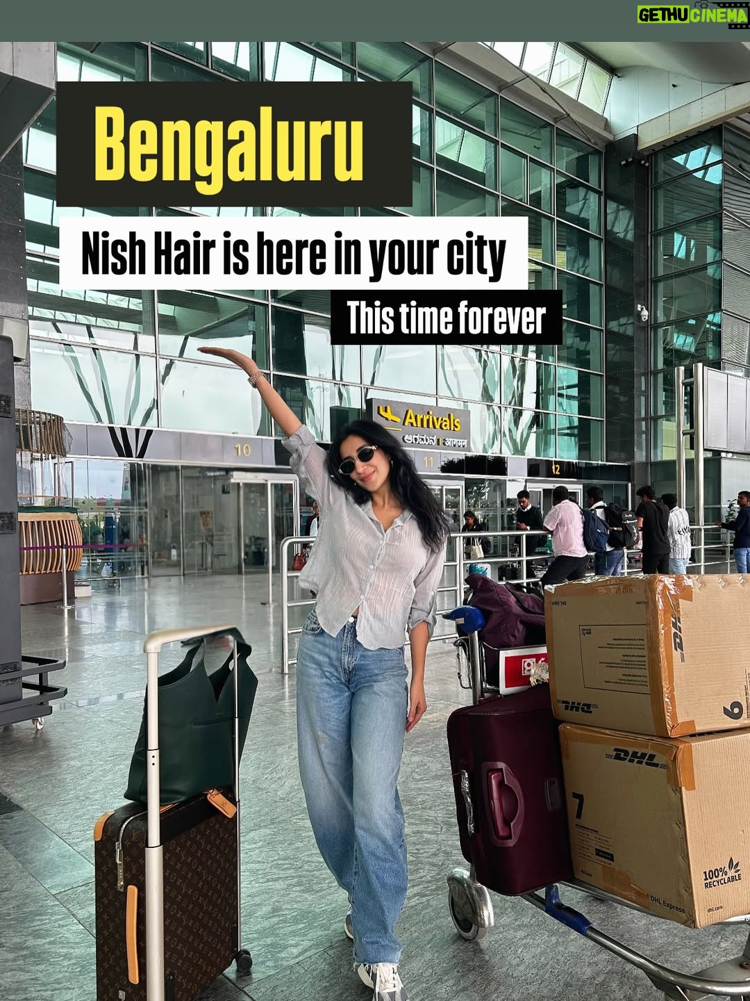 Nish Hair - 9.4K Likes - Join us for our grand opening on 15th september at Lavelle Road 

So excited 

#nishhair #nishhairbangalore