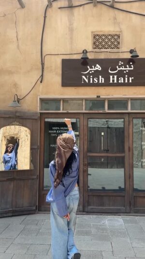 Nish Hair Instagram - I did open nish hair’s first international store in the most beautiful part of Dubai @soukalseef
#nishhair #nishhairdubai