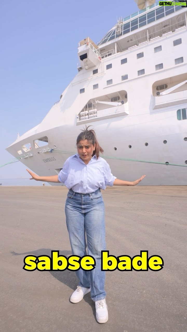 Nishu Tiwari - 124.4K Likes - Life looks better from the deck of a @cordeliacruises 🛳️🍹