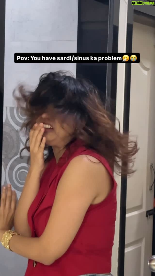 Nisman Parpia - 148K Likes - Dhoop mein bhi cheekti hu, Tissue box dedo gift mein🫠

#relatable #comedy #funny #cold #sinus #allergy #sick #flu #blockednose