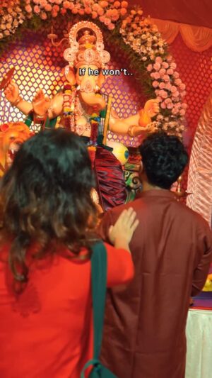 Nisman Parpia Instagram - He listens⦠sometimes through His presence, sometimes through His messengersāØ
.
.
.
.
.
.
#ganpati #ganpativisarjan #godisgood #ganpatibappamoryaš #ganpatiaagman #godisgreater #relatable #hearttouching #goosebumps