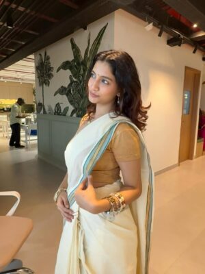 Nisman Parpia Instagram - Onam vibes only🌸 (kya khaana tha bhai)