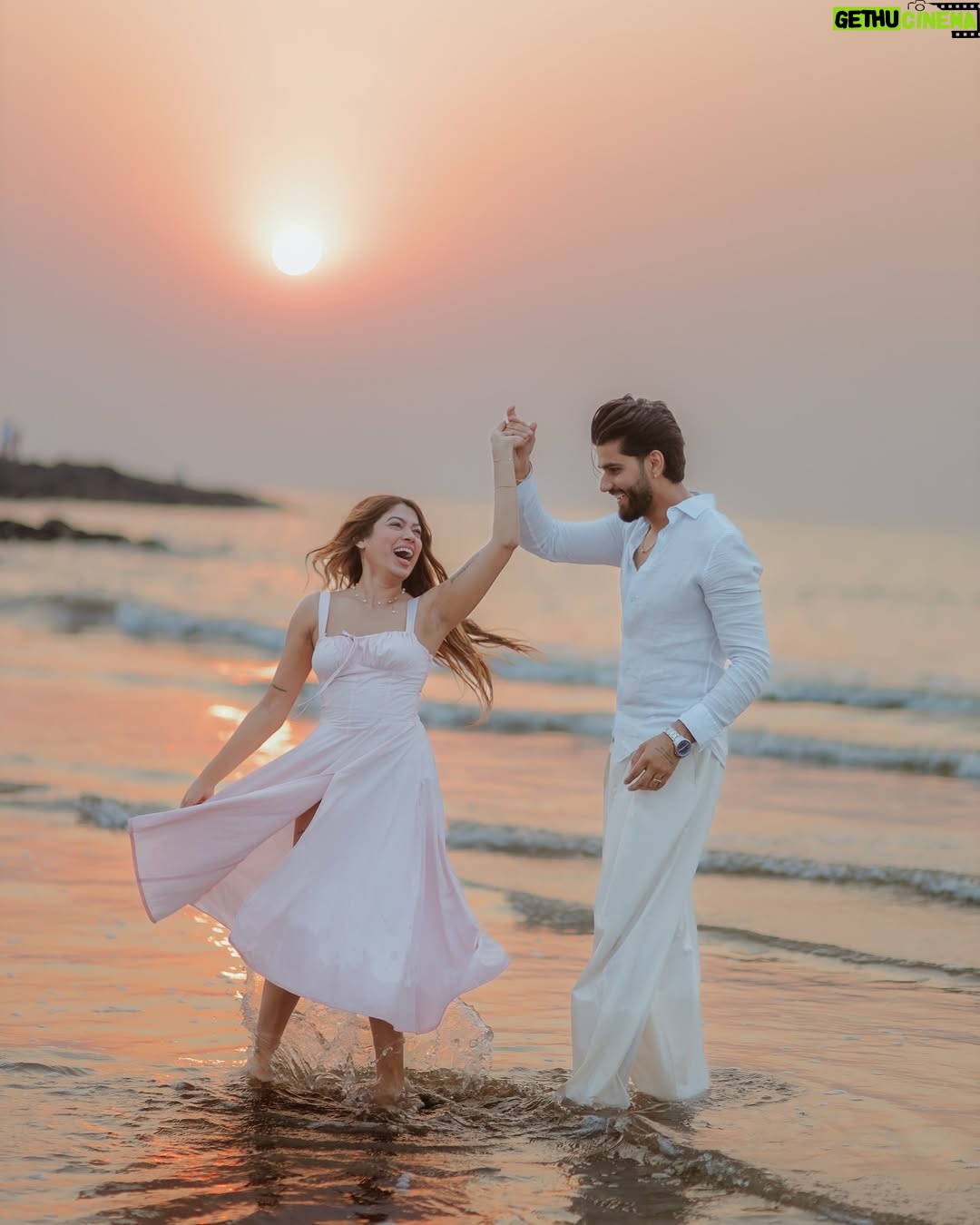 Nita Shilimkar - 496.3K Likes - Until I found you ❤️
.
.
📸: @nileshsawant_photography 
@rbpf.in 
.
.
#nita #insta #beach #love #couple