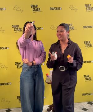 Nita Shilimkar Instagram - From heartfelt stories to powerful beginnings — congratulations @rashmika_mandanna on @deardiarybyrm 💌
Thank you @snapchat for such a wholesome day✨
.
.
.
#DearDiarySnapStarSquad
#SnapWithStars
#SayItWithASnap