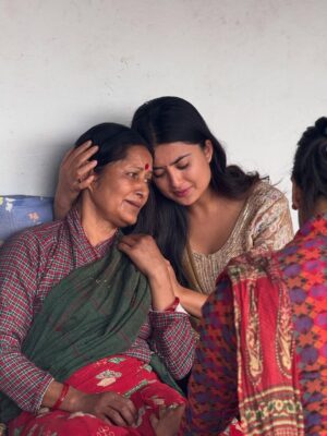 Niti Shah Instagram - My 5th movie in just 2 years! ✨
Koshedhunga will always hold a very special place in my heart. The story beautifully revolves around the central character Shital @surakshyapanta 💖 My character Nilima, though a short and sweet role, carries a journey of her own to share.🌸 Every project teaches you something new, and with Koshedhunga I’ve grown wiser, more grateful, and inspired to keep creating. 💫 A heartfelt thank you to the iconic director of 'Purna Bahadur Sarangi' @director.sarojpoudel sir for trusting me to be a part of Koshedhunga. As the name suggests, may this project mark another milestone for him and our entire team to cherish and achieve. 🧿✨ 

🎬 Koshedhunga is officially out in cinemas from today ~ August 28 (Bhadra 12).
Can’t wait to see you all at the theatres and share this story together! ❤️