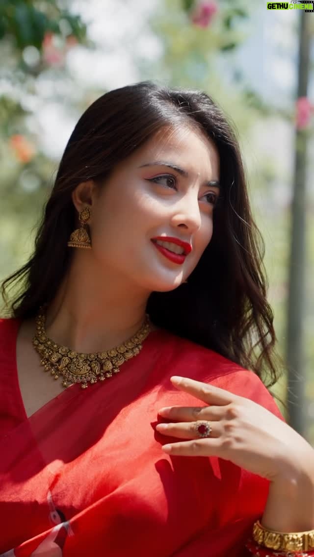 Niti Shah - 19.8K Likes - A red bloom whispering passion and poetry🌺