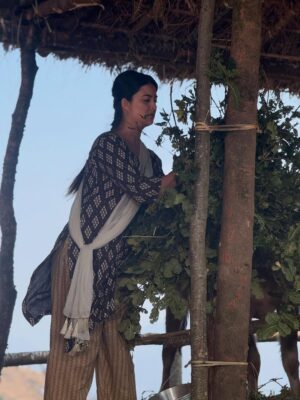 Niti Shah Instagram - My 5th movie in just 2 years! ✨
Koshedhunga will always hold a very special place in my heart. The story beautifully revolves around the central character Shital @surakshyapanta 💖 My character Nilima, though a short and sweet role, carries a journey of her own to share.🌸 Every project teaches you something new, and with Koshedhunga I’ve grown wiser, more grateful, and inspired to keep creating. 💫 A heartfelt thank you to the iconic director of 'Purna Bahadur Sarangi' @director.sarojpoudel sir for trusting me to be a part of Koshedhunga. As the name suggests, may this project mark another milestone for him and our entire team to cherish and achieve. 🧿✨ 

🎬 Koshedhunga is officially out in cinemas from today ~ August 28 (Bhadra 12).
Can’t wait to see you all at the theatres and share this story together! ❤️