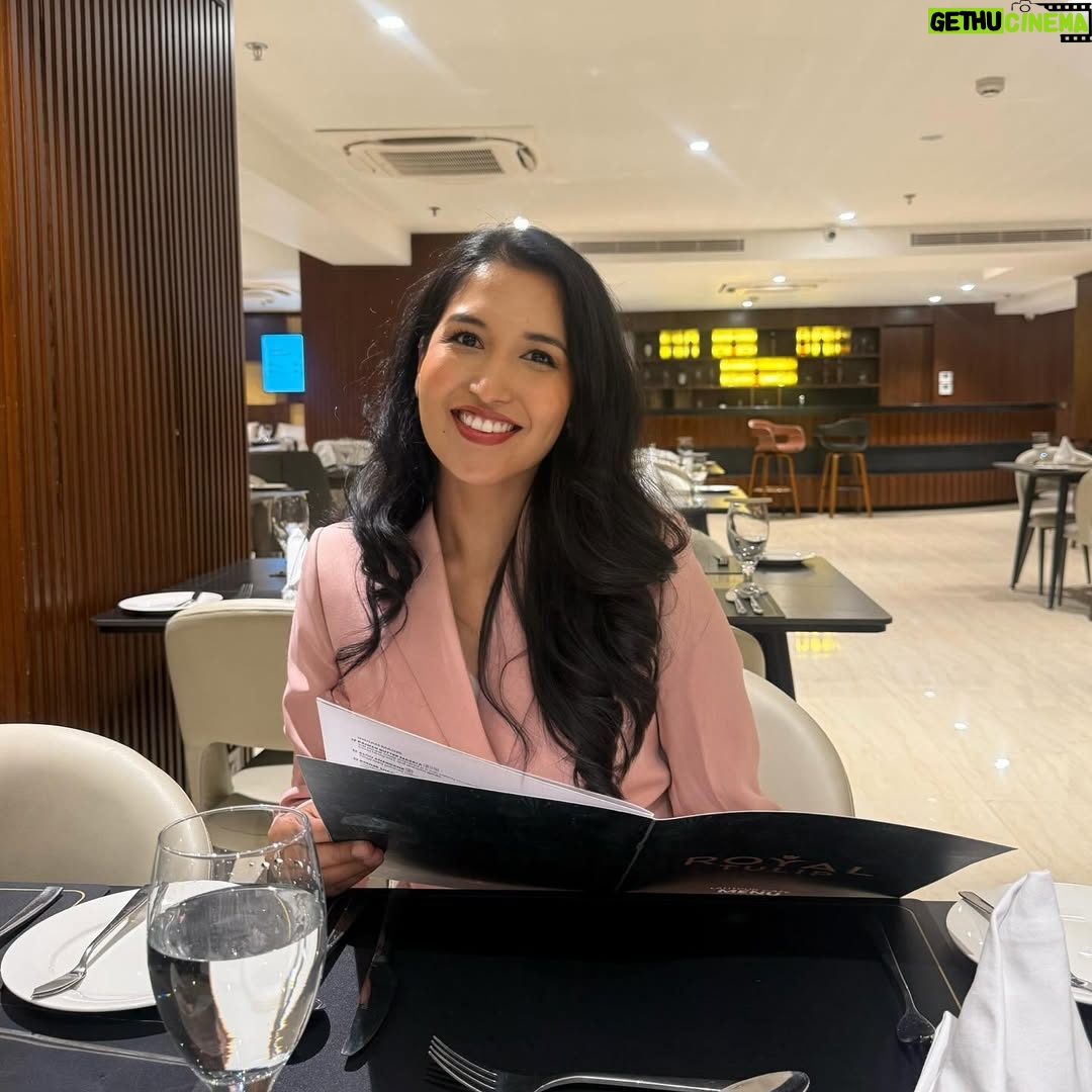 Niti Shah - 14.7K Likes - Judging Miss Universe Nepal ✨, a few pimples, indulging sweets, delicious food, lovely friends 🥰, and Dolly's cuddles 🐶💛 at @royaltulipkathmandu 📍