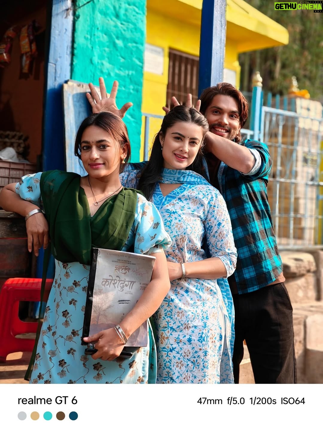 Niti Shah - 9.8K Likes - #Koshedhunga 🎥🎬 For someone just starting out, you dream of being part of something big and I’m so grateful I got to experience that with this one. 
When @director.sarojpoudel sir the director of the iconic 'Purna Bahadur Ko Sarangi' called me for a role in his next movie, I was in complete disbelief. Some opportunities truly feel like blessings that come knocking at your door, and this was one of them. I’m so grateful for the trust and kindness he showed me throughout this journey.For a newcomer like me, working alongside the best of the best in the industry @surakshyapanta and @actoreecha di was more than just happiness, it was a dream come true. Can’t wait for you all to watch this beautiful film! Hitting theaters on Bhadra 12 / August 28🌷