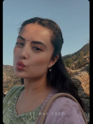 Niti Shah Instagram - My 5th movie in just 2 years! ✨
Koshedhunga will always hold a very special place in my heart. The story beautifully revolves around the central character Shital @surakshyapanta 💖 My character Nilima, though a short and sweet role, carries a journey of her own to share.🌸 Every project teaches you something new, and with Koshedhunga I’ve grown wiser, more grateful, and inspired to keep creating. 💫 A heartfelt thank you to the iconic director of 'Purna Bahadur Sarangi' @director.sarojpoudel sir for trusting me to be a part of Koshedhunga. As the name suggests, may this project mark another milestone for him and our entire team to cherish and achieve. 🧿✨ 

🎬 Koshedhunga is officially out in cinemas from today ~ August 28 (Bhadra 12).
Can’t wait to see you all at the theatres and share this story together! ❤️