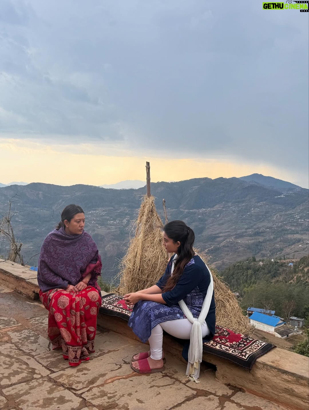 Niti Shah - 9.8K Likes - #Koshedhunga 🎥🎬 For someone just starting out, you dream of being part of something big and I’m so grateful I got to experience that with this one. 
When @director.sarojpoudel sir the director of the iconic 'Purna Bahadur Ko Sarangi' called me for a role in his next movie, I was in complete disbelief. Some opportunities truly feel like blessings that come knocking at your door, and this was one of them. I’m so grateful for the trust and kindness he showed me throughout this journey.For a newcomer like me, working alongside the best of the best in the industry @surakshyapanta and @actoreecha di was more than just happiness, it was a dream come true. Can’t wait for you all to watch this beautiful film! Hitting theaters on Bhadra 12 / August 28🌷