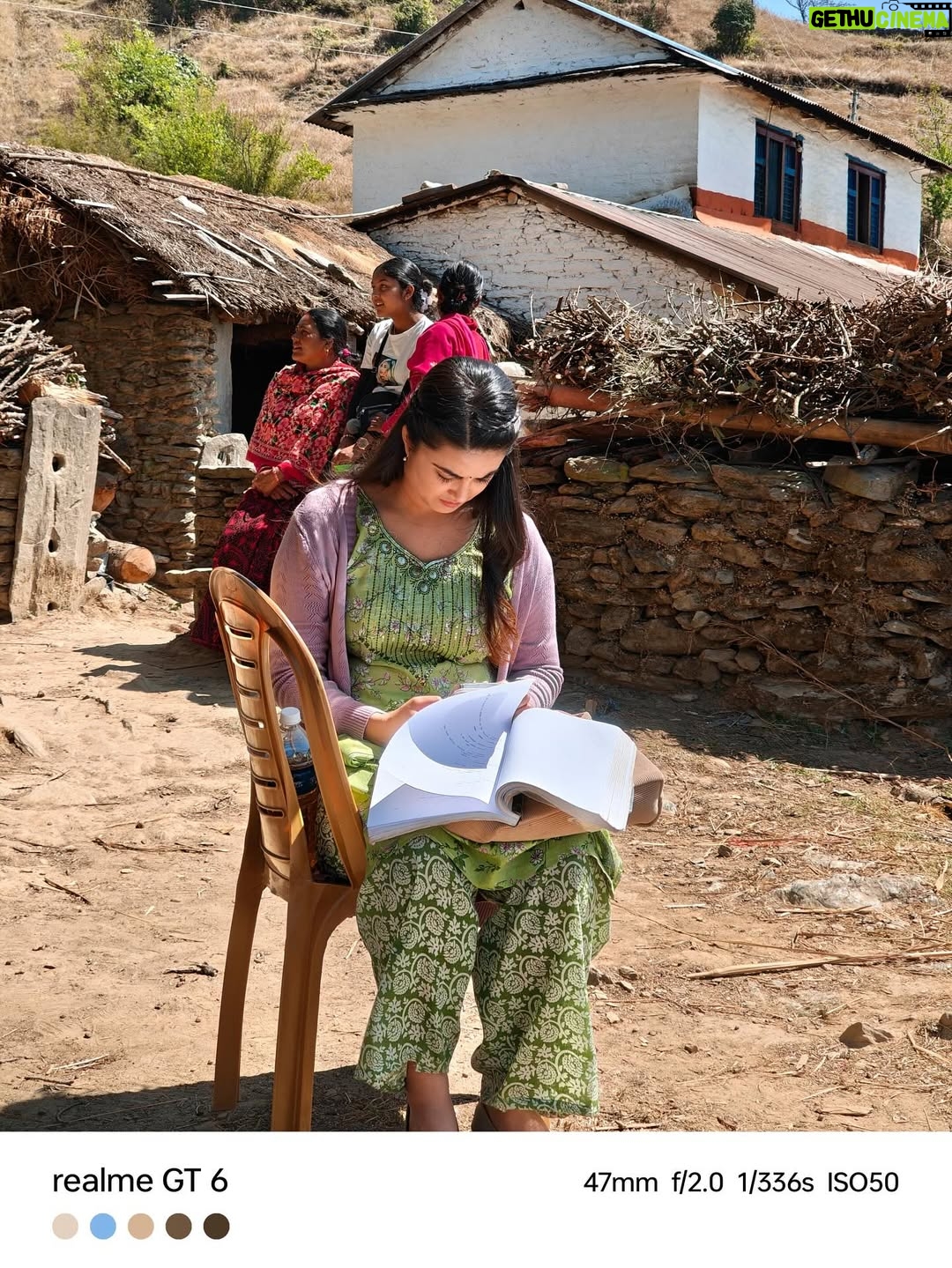 Niti Shah - 9.8K Likes - #Koshedhunga 🎥🎬 For someone just starting out, you dream of being part of something big and I’m so grateful I got to experience that with this one. 
When @director.sarojpoudel sir the director of the iconic 'Purna Bahadur Ko Sarangi' called me for a role in his next movie, I was in complete disbelief. Some opportunities truly feel like blessings that come knocking at your door, and this was one of them. I’m so grateful for the trust and kindness he showed me throughout this journey.For a newcomer like me, working alongside the best of the best in the industry @surakshyapanta and @actoreecha di was more than just happiness, it was a dream come true. Can’t wait for you all to watch this beautiful film! Hitting theaters on Bhadra 12 / August 28🌷