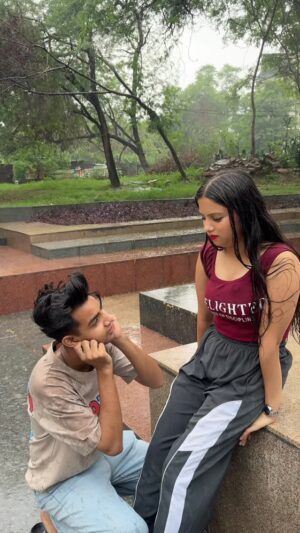 Nitisha Instagram - Jass ko koi or psnd hai kya🥺❤️ @abid_09_ @nitishaa_09_ #reels #reelsinstagram #instadaily #instagood #explore #abid #nitisha #abidnitisha #explorepage #love #cute #happy #viral #reelitfeelit #reelkarofeelkaro #reelsindia #instamood