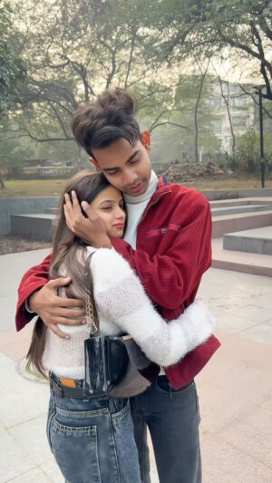 Nitisha Instagram - Caring person jass🥺❤️ @abid_09_ @nitishaa_09_ #reels #reelsinstagram #instadaily #instagood #explore #explorepage #love #cute #happy #viral #reelitfeelit #reelkarofeelkaro #reelsindia #instamood