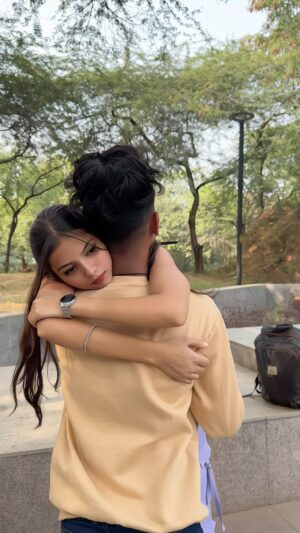 Nitisha Instagram - Ab kisise baat mt krna tum🥹❤️ @abid_09_ @nitishaa_09_ #reels #reelsinstagram #instadaily #instagood #explore #explorepage #love #cute #happy #viral #reelitfeelit #reelkarofeelkaro #reelsindia #instamood