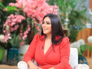 Noha Abdeen Instagram - الآن .. نهى عابدين وابراهيم الكرداني في معكم منى الشاذلي.. تابعونا ❤️