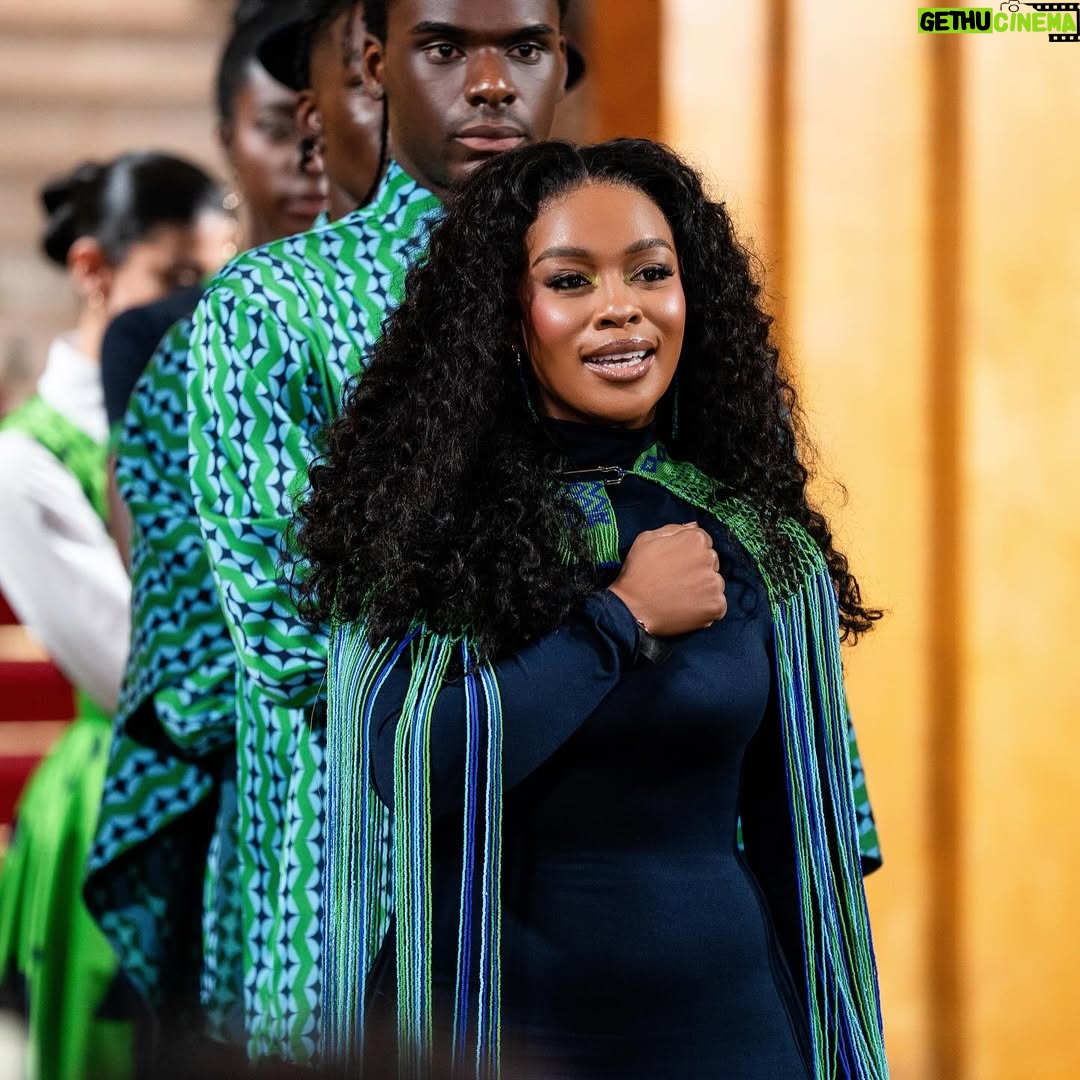 Nomzamo Mbatha - 121.3K Likes - No limits - just the sky… ✨🩵 

Milan Fashion Week with @africanbank and @khosinkosi … moments to remember. 

To see how far you’ve come, take a look back
 
The last images in yellow are about 10 years ago where it all began with Khosi Nkosi who gave me my first couple of red carpet moments as a budding actress coming into my own… my first experience on a ramp… and now here we are. 

Oh the places you will go! 

#AfricaToTheWorld #FashionableBanking #AudacityToBelieve