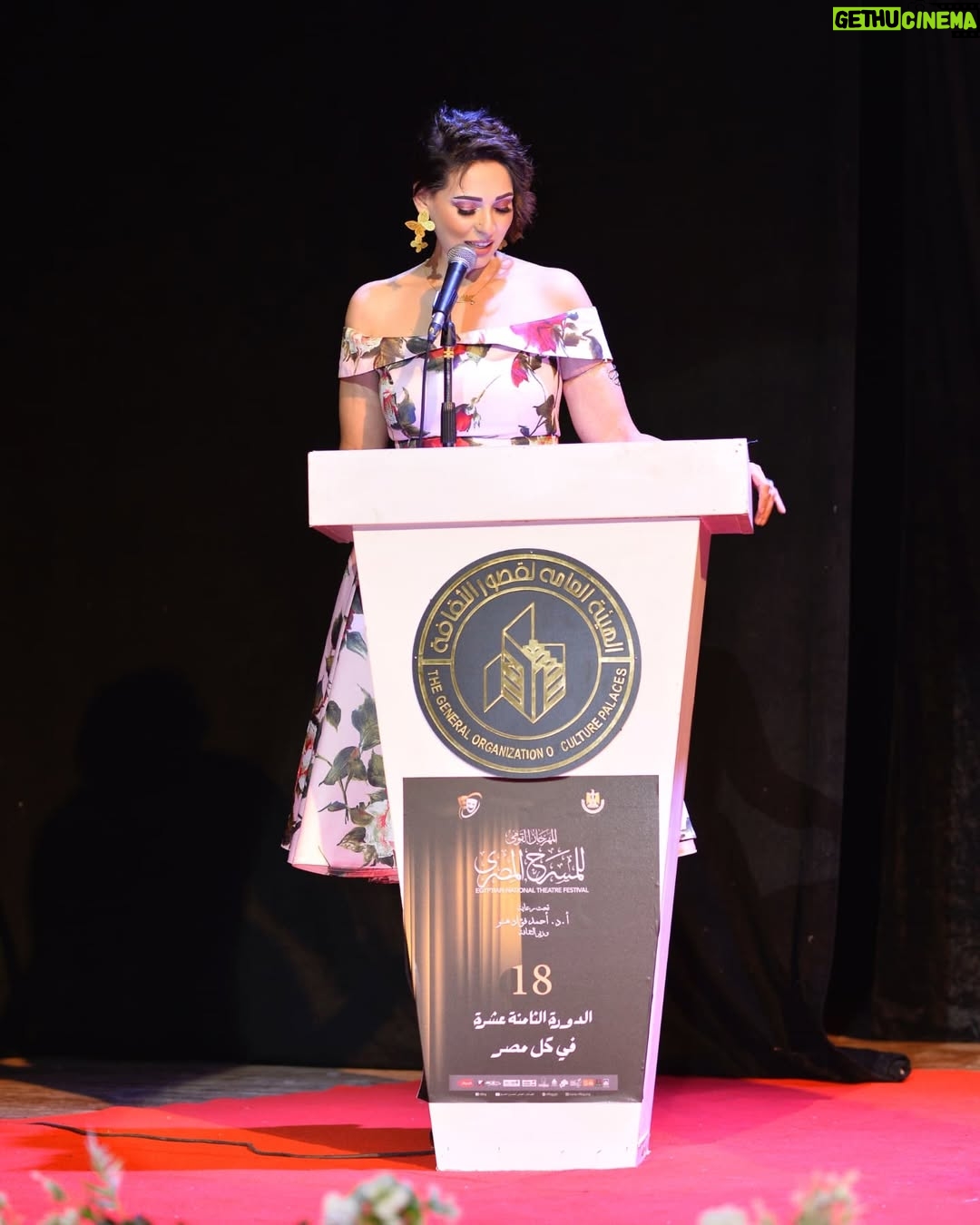 Nourhan - 1.3K Likes - Beautiful night ..
Opening Ceremony of National Theater Festival in Tanta .
Makeup by @gehad_said_makupartist 
Photos by : @hamoelgas_ph