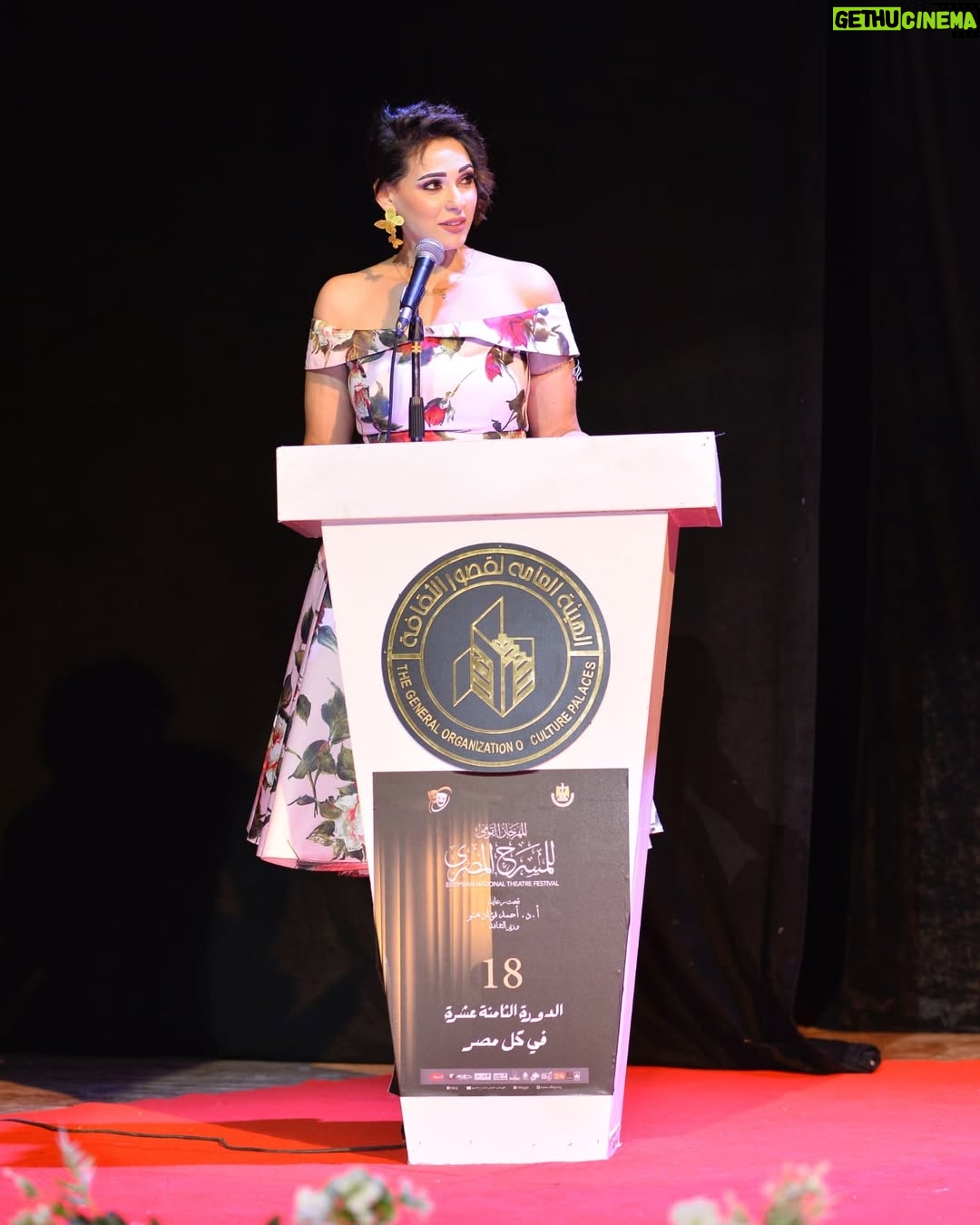 Nourhan - 1.3K Likes - Beautiful night ..
Opening Ceremony of National Theater Festival in Tanta .
Makeup by @gehad_said_makupartist 
Photos by : @hamoelgas_ph