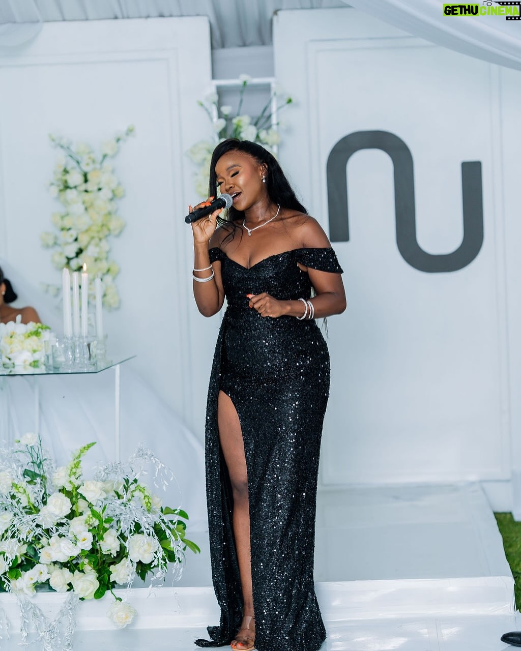 Ntando Duma - 307.5K Likes - “When divine love descends, angels take form in the hearts of those who cherish forever”. My forever arrived in the most precious form - my husband, my best friend, my soulmate. We feel blessed to adorn the cover of @previdarweddings Magazine’s June 2025 issue, sharing our sacred celebration of God’s love with loved ones❤️

Heartfelt gratitude to the dream team who made our day unforgettable:

@Nono_Events - We wouldn’t have given this “tender” 😂 to anyone else but YOU! You brought our vision to life! You are a work of art. Thank YOU!!!🤍

@Geffphotography - You captured our love so beautifully & effortlessly. Thank YOU🤍

@_SunsetCocktails - That bar? As per our request? YOU ATE! Siyabonga 🤍 

@Chefnzuzaofficial - oh my cake boss! You never disappoint! Our cake was a masterpiece, a symphony of taste and beauty. Thank YOU!🤍

@SuitabilityGardens - Your venue was a haven! You sure made our special day a memorable one. Siyabonga 🤍

@Suitability_ - Your tailored suits for MY husband and his men? Top tier! You elevated their elegance, a perfect blend of style and sophistication. Thank you!🤍

@Urbanhair_gallery - You just know how to make one feel like a queen. Thank you for my crown🤍✨

@Mianodesigns - My dress was a dream, a vision that exceeded expectations. Thank you 🤍

@Blackcrownza - That bar brought the perfect finish, sealing our celebration with flair. Our guests couldn’t be more pleased,Thank you!!🤍

Special thanks to those who added magic to our celebration:
@amandablacksa - Your gift and performance were everything and more. Thank you for blessing us🤍

@tondirams - Your one-of-a-kind performance stole our hearts. Precious moments indeed. Thanks bro🤍
 
@muneyi_ - Your angelic voice definitely touched our souls. We’re grateful. Ro livhuwesa🤍

To my incredible bridesmaids ( @iam_khanyi95 @simplymahadi @nadiajaftha - thank you for your love,contribution & support to my special day.I’m eternally thankful!🤍

 @zanelepotelwa - your kindness, dedication, and willingness to be there for us on every special occasion haven’t gone unnoticed. Thank you for being a blessing to our family 🥹❤️#PrevidarWeddingMagazine #LoveStory #WeddingCelebration #NUbeginning