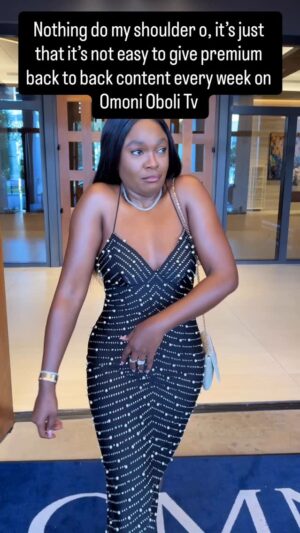 Omoni Oboli Instagram - Not cocky. Just confident. 📌 There’s a difference and the results speak for themselves. I’m the best, and I prove it daily 💯
PS: @sharonooja I forgot all about this our video 😂💝
Love you besties 🥰