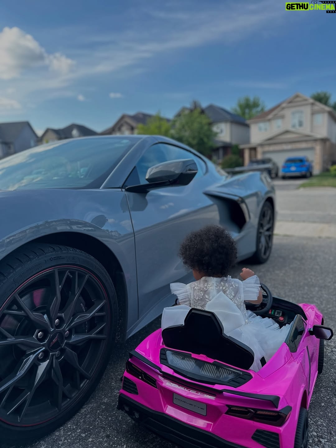 Omoni Oboli - 85.9K Likes - Our hearts are overflowing with joy 🤩 
The Princess of the Oboli clan turned 1 😍
Happy birthday precious Naya 🎉💝
I prayed and longed for you and God brought you to us. The smartest, happiest and most beautiful baby girl ever 😍😍😍
I get to love you and it’s God’s best gift 💝 #HappyBirthdayNaya #Corvette #Baby
PS: Y’all’s niece is riding away in her hot pink corvette twinning with uncle 🔥 😂