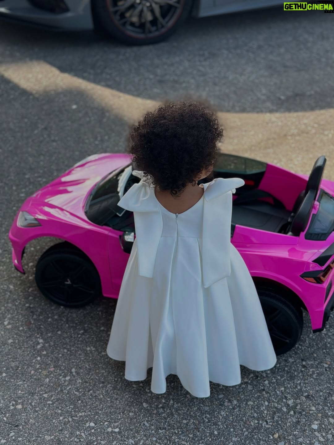Omoni Oboli - 85.9K Likes - Our hearts are overflowing with joy 🤩 
The Princess of the Oboli clan turned 1 😍
Happy birthday precious Naya 🎉💝
I prayed and longed for you and God brought you to us. The smartest, happiest and most beautiful baby girl ever 😍😍😍
I get to love you and it’s God’s best gift 💝 #HappyBirthdayNaya #Corvette #Baby
PS: Y’all’s niece is riding away in her hot pink corvette twinning with uncle 🔥 😂