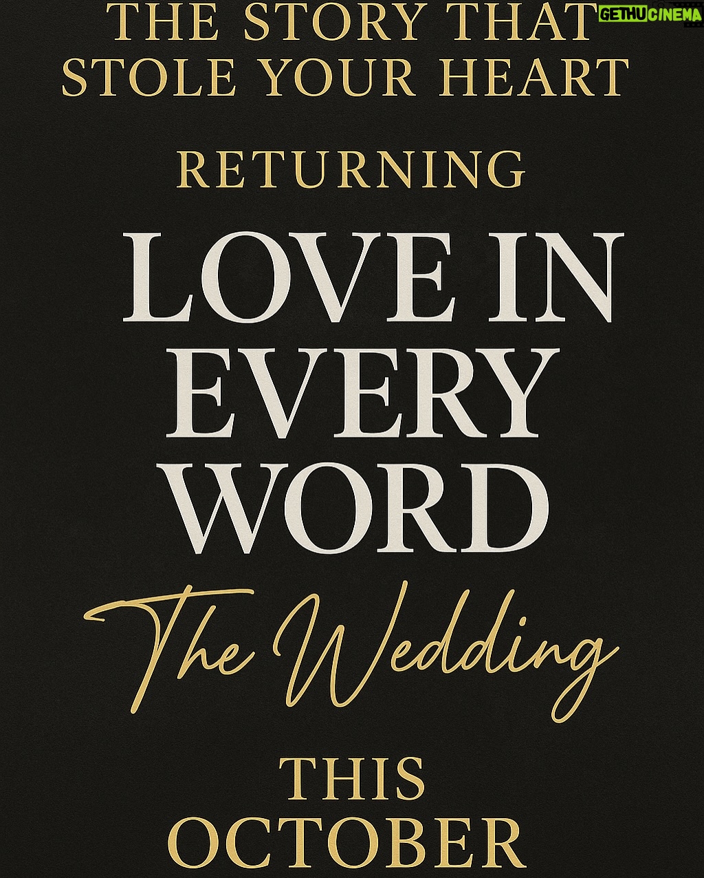 Omoni Oboli - 71.7K Likes - Besties 🥹💍 The wait is almost over!
LOVE IN EVERY WORD: THE WEDDING is coming to you this October and trust me, it will sweep you off your feet.
Romance, culture, drama, and beauty all wrapped in one unforgettable story.
Mark your calendars, this October we make history again 💕
#LoveInEveryWord #LoveInEveryWordTheWedding  #PremiumOrNothing #OmoniOboliTV

Proudly supported by @ubagroup @cocacola_ng  @closeupnigeria @knorrnigeria @vaselinenigeria  @giglogistics @gacmotornigeria @mamadorng @peak_milk @lipton_nigeria

PS: If you aren’t subscribed to Omoni Oboli Tv on YouTube, do so now 🎉🎉🎉 Be the first to see the most anticipated movie ever! 🥳🥳🥳
