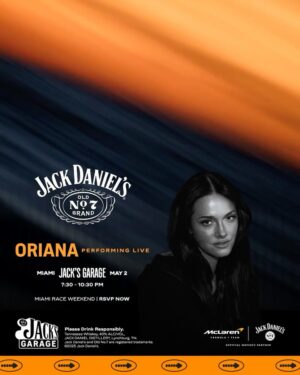 Oriana Sabatini Instagram - #ad MIAMI I’m ready for Jack’s Garage on May 2 🔥 RSVP now, link in story @jackdaniels_us 🏁 #21 #ad
Please Drink Responsibly.
Tennessee Whiskey, 40% Alc. by Vol. (80 proof.) Distilled and bottled by JACK DANIEL DISTILLERY, Lynchburg, Tennessee.
Jack Daniel’s and Old No.7 are registered trademarks. ©️2025 Jack Daniel’s. All rights reserved.
Please do not share or forward this content with anyone under the legal drinking age.