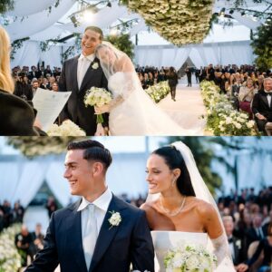 Oriana Sabatini Instagram - 365 dias de la mejor noche de mi vida, te amo esa cantidad de dias multiplicados por un millon @paulodybala ✨✨✨❤️❤️🫶🏻💍💍👰🏻♀️