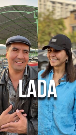 Ozoda Nursaidova Instagram - āBobur avtopurushā Lada sotyaptiš
šš»
#boburmansurov #ozodanursaidova #lada #kokjiguli