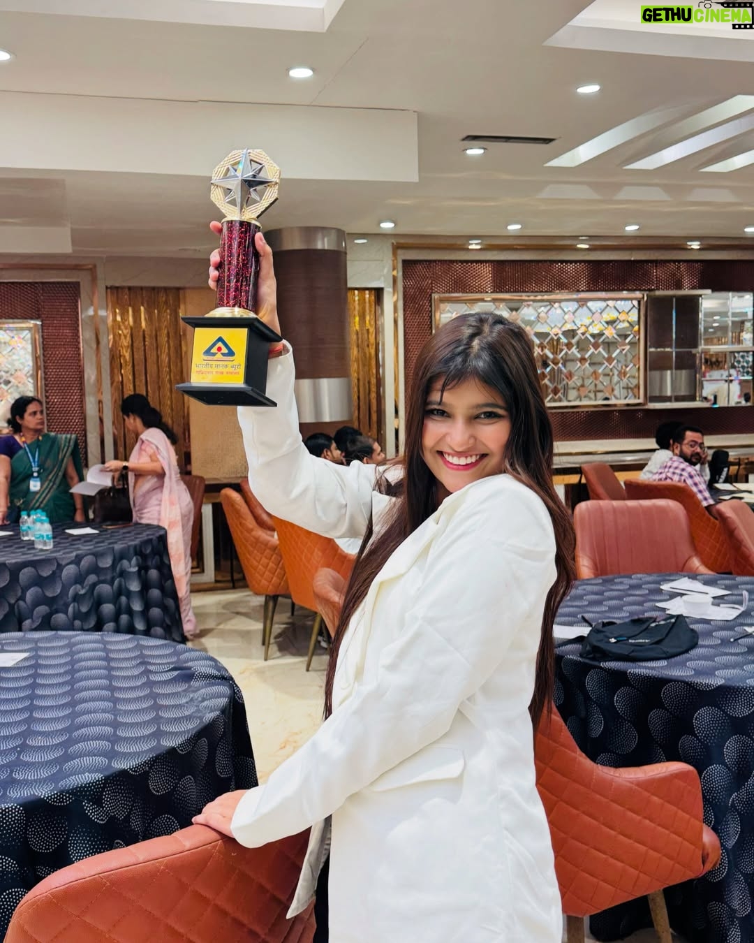 Palak Sharma - 10.8K Likes - Say hare Krishna 😍❤️ I Got Felicitated as a Community Influencer on occasion of Manak Mahotsav by Bureau of Indian Standards Ghaziabad (Under the Ministry of Consumer Affairs) 🤩🤩
Outreach Partner : Salaam Namaste Community Radio ✨✨Thankyou to each one of my follower ❤️❤️ you guys are my family because of you all I got the chance to be there !! It was a wonderful event 😍 Special thanks to @bisghaziabad for inviting me ✨ I am very grateful to have my insta family ❤️ Love you all ❤️
.
.
.
#manakmahotsav #Mmghaziabad #award #achievement #happy #grateful #harekrishna