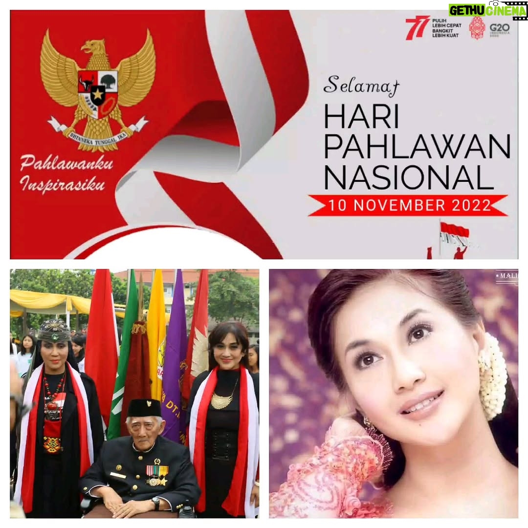 Paramitha Rusady - 2K Likes - Selamat Hari pahlawan 
Kepada  para pahlawan bangsa yg masih ada ataupun  sudah tiada 
 Yg telah gugur dimedan laga 
Demi membela bangsa dan negara..yg berjuang tanpa pamrih 
Penghormatan tertinggi kupersembahkan bagi para
Pahlawan bangsa Indonesia
Pengorbananmu..
Perjuanganmu... 
serta jasamu..tumpah darahmu 
 tak kan terlupa ..
tak kan pernah sia2...
Semoga kami semua menjadi generasi penerus bangsa yg tahu diri, dan tahu berterimakasih serta amanah didalam menjunjung tinggi
harga diri bangsa ..negri tercinta  Indonesia
Doa terindah dr anak negri , dari anak yg  selalu merindukanmu & kehilanganmu 
 Alfatehah untuk para pahlawan  dan ayahanda almarhum tercinta
 yg telah mengajarkan  tentang semua ini ...
Tentang merah putih dan  arti cinta akan  tanah air

#paramitha rusady
