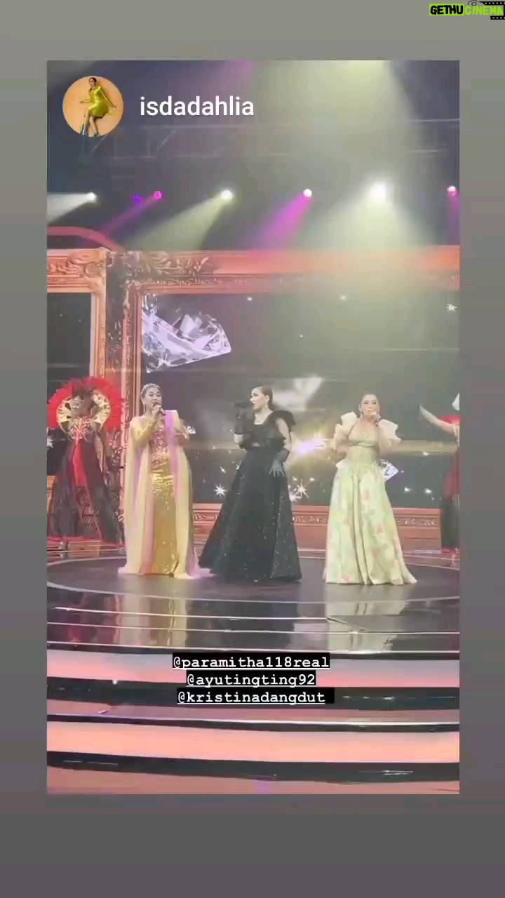 Paramitha Rusady - 2.3K Likes - BTS RISING STAR DANGDUT 
First time here ..
wonderful people ..amazing sparkling moment ..sungguh memukau 
Good luck dan congratz untuk para finalis calon juara dan para juara ..dan tentunya para juri yg keren2 luar biasa 
Terimakasih untuk semua terutama buat MNC group atas undangan dan keramah tamahan semua orang ..all crew yg ada disana ..unforgetable
Senang sekali td malam 
Terimakasih adik2 ku yg baik & cantik2  @ayutingting92 
@kristinadangdut .atas kolaborasi dan kerjasama yg baik .membawakan "bukan cinta biasa "versi dangdut ..... trio dadakan yg seru dan menyenangkan  ha haa ha ...
Juga terimakasih buat all team PR
Kalian semua luar biasa hebatnya..
 All out tiada tara 
  Ade .. Dhana.. terimakasih untuk ide waktu tenaga dan pikiran dan semua perhatiannya
achin terimakasih u/make  up & hair do nya  keren bgt ..love it 
Sari & Fina  kalian luar biasa 
Kalian semua yg selama ini  mengupayakan apapun yg kuminta menjadi nyata 
semoga Allah selalu menjaga dan meninggikan kalian  hingga meraih sukses &  ada dalam genggaman 
Barakallah  Alhamdulillah 
#Paramitha Rusady
@ayutingting92
@kristinadangdut
@isdadahlia
@ivan_gunawan 
@inul.d 
@danang_official91 

@dhanakusumadinegara 
@adediahwulandari 
@achin.lamba 
@saridania