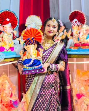 Pari Rajput Instagram - Majha Bappa ❤️🙏

#bappa #love #tredingreels #viralvideos #post #parirajput1304_