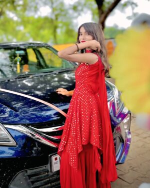 Pari Rajput Instagram - 🫣🫶🏻❤️

@parirajput1304_ 

#Like#Share#Comment#Follow#Photos#Love#Red colour#Cute#Beauty#