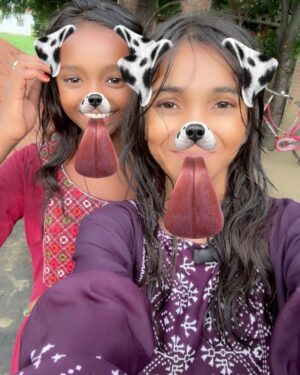 Pari Rajput Instagram - My sister 😎🙈🦚

@parirajput1304_