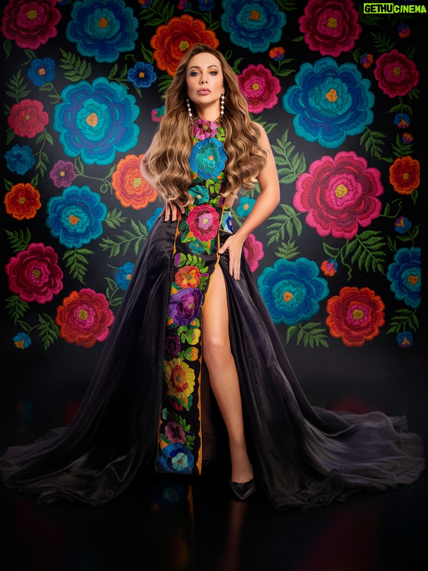 Patricia Navidad - 1.2K Likes - ¡VIVA MÉXICO 🇲🇽! ¡VIVAN SUS MUJERES HERMOSAS! 
.
Maquillaje para mi @patricianavidad_oficial 
Hair @naddelcastillo 
Fotografía @ricardo_cotta 
Vestido de impacto bordado a mano @medimodant 
Aretes @zhoe_parodi