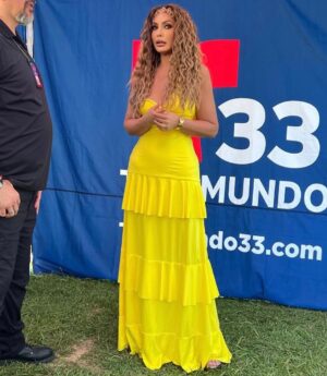Patricia Navidad Instagram - Hello California !!
Viva El Mariachi
@patricianavidad_oficial @telemundo_33
Dress @suntouchmiami