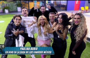 Paulina Rubio Instagram - Se logro la selfie grupooošš„!!! @lacasafamososmx @nicolaporcella12 @sergiomayerb @soywendyguevaraoficial @barbyjuarez @emilio.marcos @ponchodenigris #lcdlfmx