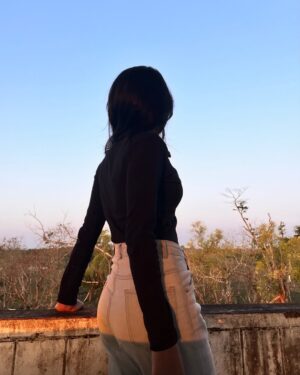 Payal Ray Instagram - Love this place🌻
#instagram #black #outfit #explore #place #fypシ