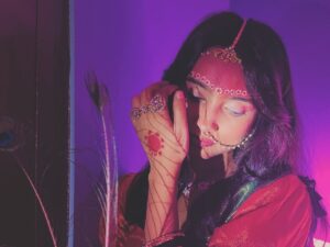 Payal Ray Instagram - Kaha hai mera Kanha!!!😭🦚🪷
#krishna #radha #janmastami #fypシ