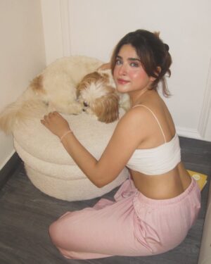 Payal Tosyan Instagram - Cutest prop 🐶