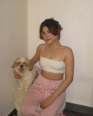Payal Tosyan Instagram - Cutest prop 🐶