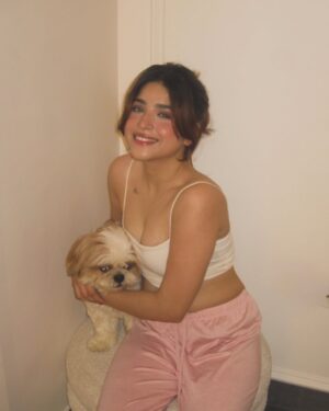 Payal Tosyan Instagram - Cutest prop 🐶