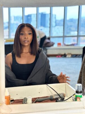 Pearl Modiadie Instagram - Work mode 🎭 💫
Glam and wardrobe tests.