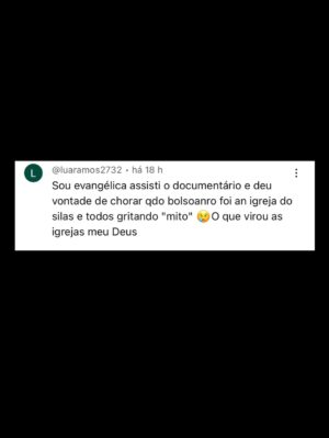 Petra Costa Instagram - Uma semana de Apocalipse nos Trópicos na Netflix
Alegria acompanhar como o filme tem ecoado por aí, nos stories, posts e comentários.