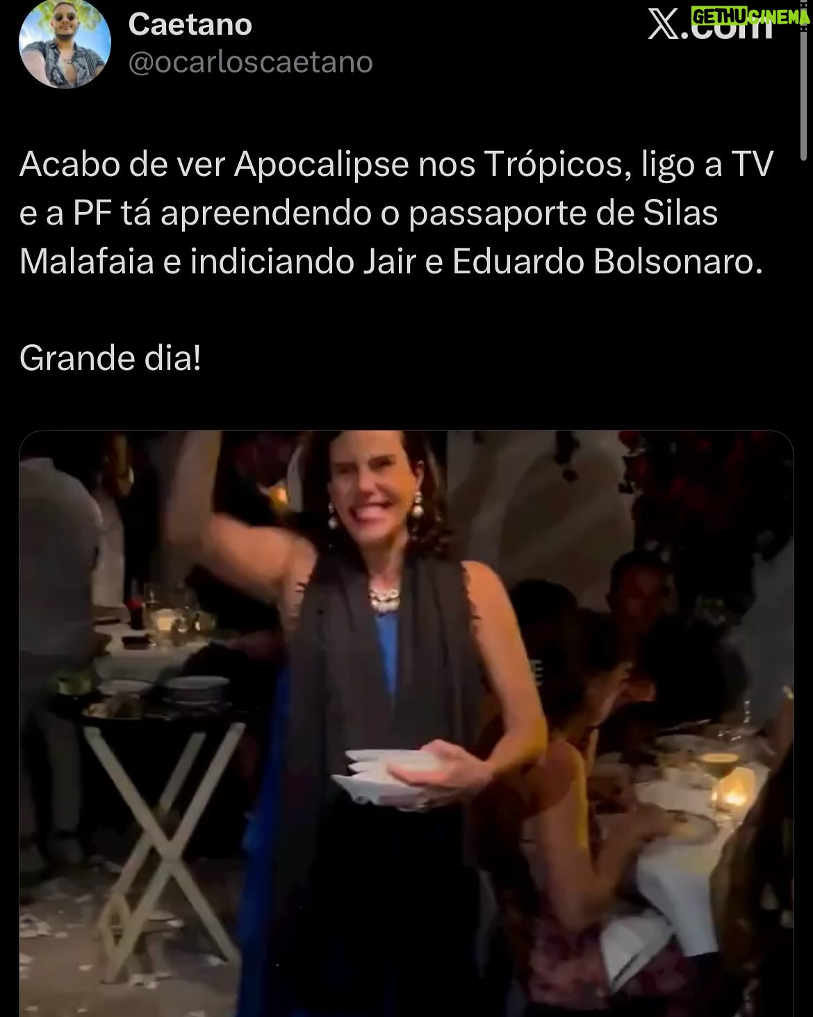 Petra Costa - 14.1K Likes - Mais do que nunca, Apocalipse nos Trópicos segue atual.

Entre as reviravoltas dos áudios reveladores que a PF descobriu, as reações exaltadas e debates sobre fé, política e democracia nas redes, o filme continua gerando repercussão e diálogo na sociedade. Basta ver os comentários acima para sentir a dimensão desse impacto.

Se você ainda não assistiu, está na Netflix.
Se já assistiu, esse é o momento de compartilhar — com amigos, família, nos stories, nos grupos de WhatsApp.

📣 Cada eco ajuda a manter viva essa conversa urgente sobre o futuro do Brasil.